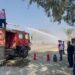 تدريب عملي على إطفاء الحرائق في الحسكة
