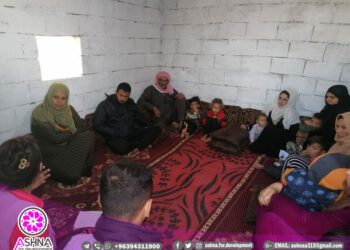 الأستمرار بحملة توعية حول مرض الكوليرا في مخيم سري كانيه بالحسكة