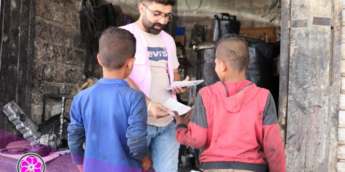 آشنا تطلق برشور توعوي في اليوم العالمي لمكافحة عمل الأطفال