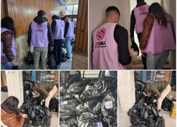 أشنا للتنمية تقدم الدعم للمهجرين في القامشلي