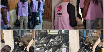 أشنا للتنمية تقدم الدعم للمهجرين في القامشلي