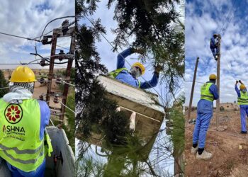 مشروع “Ronî 3” مستمر بتأهيل البنية التحتية للطاقة الكهربائية جنوب الشدادي